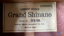 Load image into Gallery viewer, Grand Shinano GS-180 Concert Classical Guitar