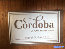 Load image into Gallery viewer, Cordoba La Playa LP-S Solid Top Acoustic Electric Cutaway With Gig Bag