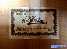 Load image into Gallery viewer, Aria A553 Flamenco/Classical Guitar 1976 (custom)