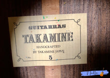 Load image into Gallery viewer, TAKAMINE NO.5 CLASSICAL GUITAR 1991