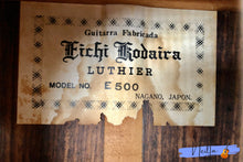 Load image into Gallery viewer, Eichi Kodaira Luthier model E500 Concert Classical Guitar 1974