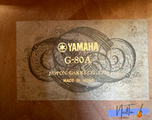 Load image into Gallery viewer, Yamaha G-80A Classical Guitar made in Japan 1964 Custom