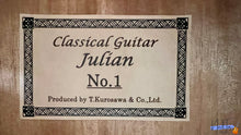 Load image into Gallery viewer, Kurosawa "Julian" No.1 (1978) Classical Guitar