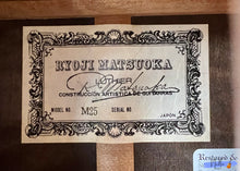 Load image into Gallery viewer, Ryoji Matsuoka M25 (1977) Classical Guitar