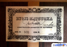 Load image into Gallery viewer, Ryoji Matsuoka M30 Handmade Classical Guitar (1978)