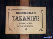 Load image into Gallery viewer, Takamine No.6 Classical Guitar 1989