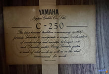Load image into Gallery viewer, Yamaha C-250 Classical Guitar (1970)