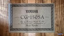 Load image into Gallery viewer, Yamaha CG-150SA Electric Classical Guitar (1980) with Fishman Presys 301 Pickup System