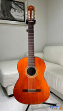 Load image into Gallery viewer, Yamaha G-100 Electric Classical Guitar (Dec 1974) with ISYS+ EQ Preamp System
