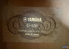Load image into Gallery viewer, Yamaha G-100 Electric Classical Guitar (Dec 1974) with ISYS+ EQ Preamp System