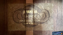 Load image into Gallery viewer, Yamaha G-180A Custom Electric Classical Guitar 1973