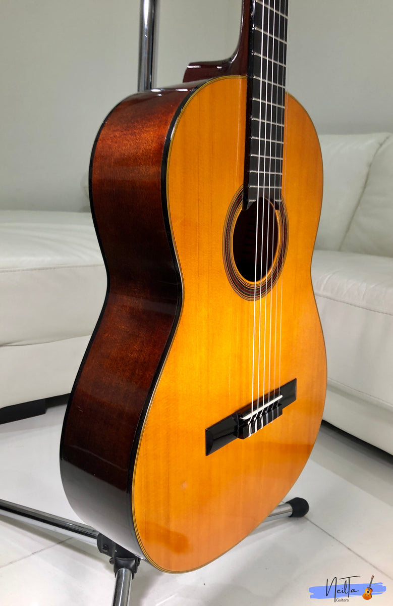 Yamaha G-80 Custom Classical Guitar (1968) with Fishman Sonitone preamp  pickup system