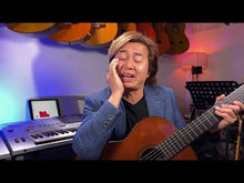 Load and play video in Gallery viewer, Ryoji Matsuoka No.1 (1963) Hand-made Concert Classical Guitar