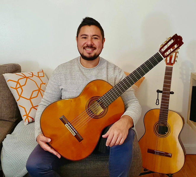 Anthony from Adelaide. Very happy with one of my dream guitars as a kid, a Yamaha G-255