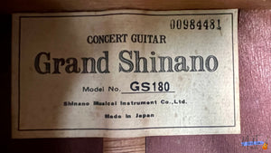 Grand Shinano GS-180 Concert Classical Guitar