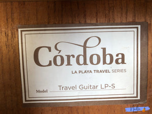 Cordoba La Playa LP-S Solid Top Acoustic Electric Cutaway With Gig Bag