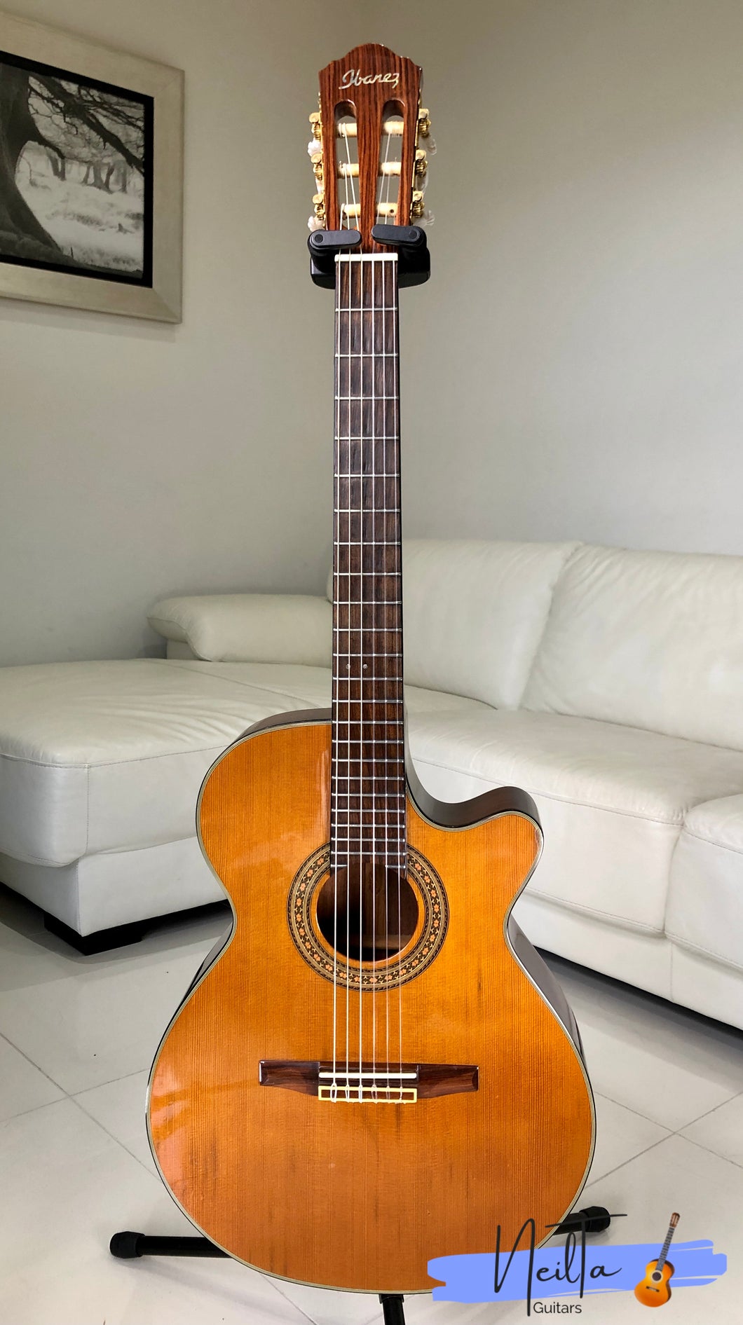 Ibanez AWG600ENLA Nylon String semi-Acoustic guitar