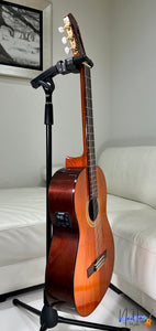 Yamaha G-100 Electric Classical Guitar (Dec 1974) with ISYS+ EQ Preamp System