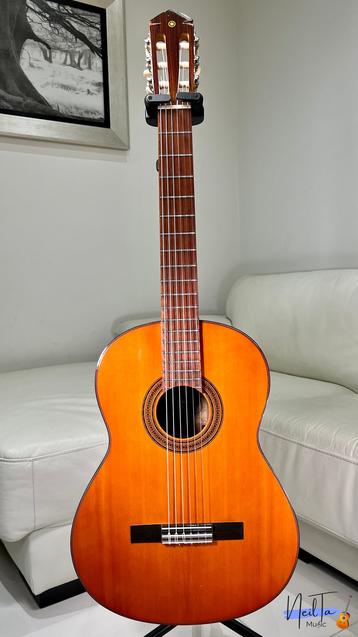 Yamaha G-70D Electric Classical Guitar (1972) – Neil Ta Music