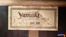 Load image into Gallery viewer, Yamaki GC-30 Grand Concert Classical Guitar
